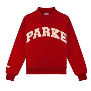 NWT PARKE Valentine's Varsity Mockneck - SOLD OUT